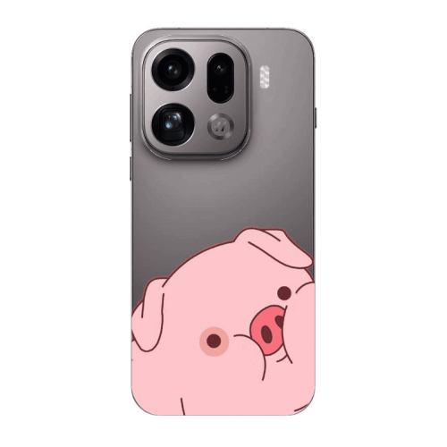 Oppo Find X9 Pro Piggy 1 Transparent Silicone TPU Θήκη
